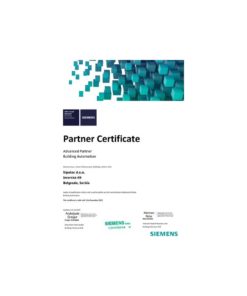 Siemens BA Certificate Sipatec