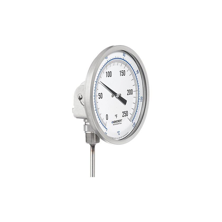 Ashcroft EI bimetal thermometer